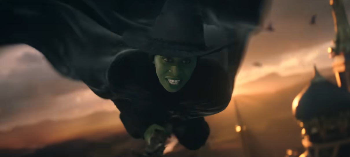 Wicked ganha teaser com caça à bruxa Elphaba