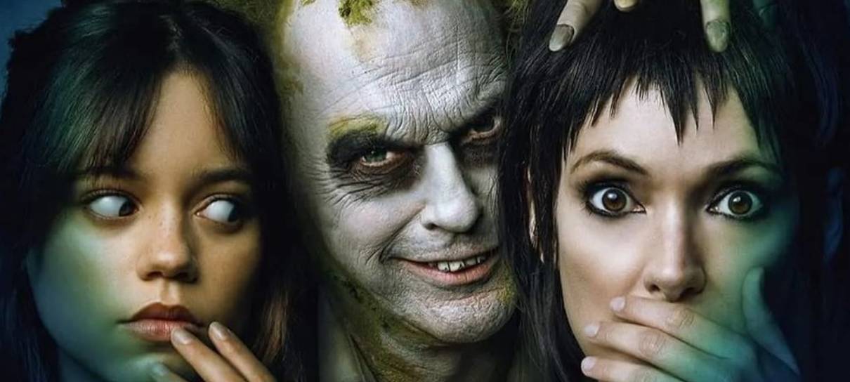 Beetlejuice 2 prepara a hora do show em cartazes inéditos