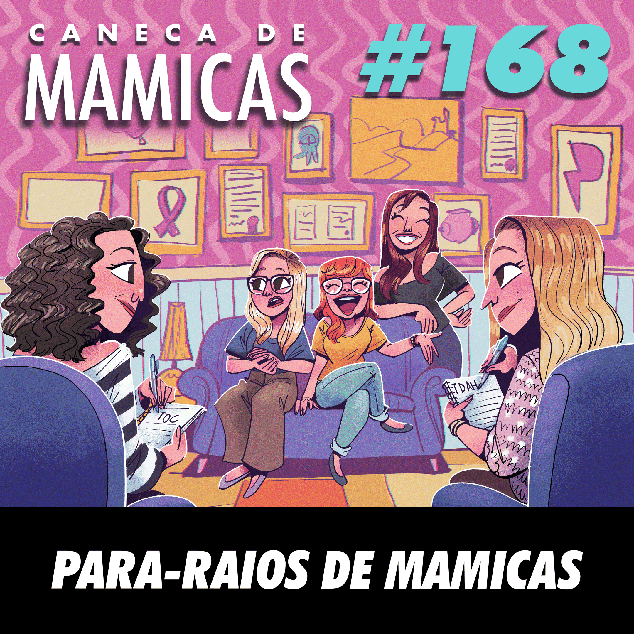 Caneca de Mamicas 168 - Para-raios de Mamicas