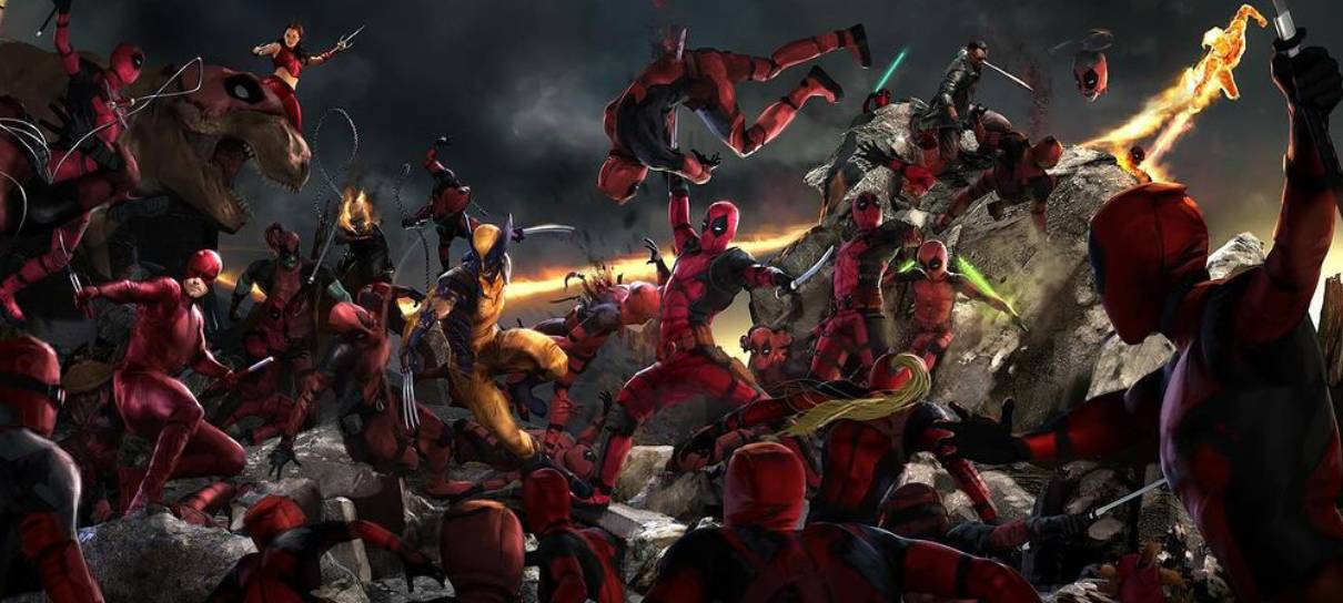Artes de Deadpool & Wolverine mostram ainda mais heróis renegados