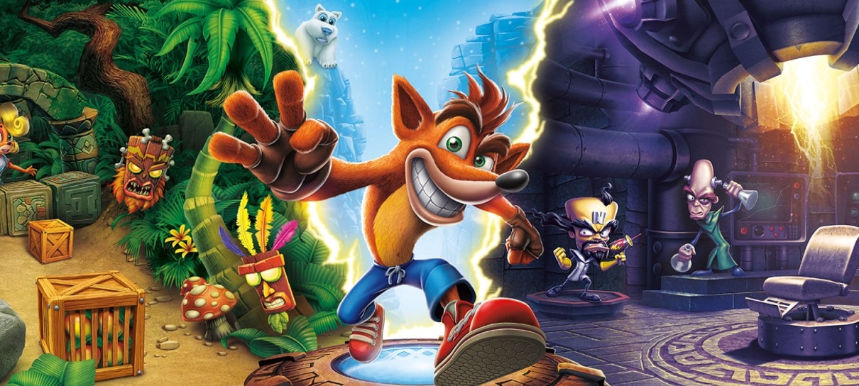 Crash Bandicoot N. Sane Trilogy e mais jogos chegam ao Game Pass em agosto
