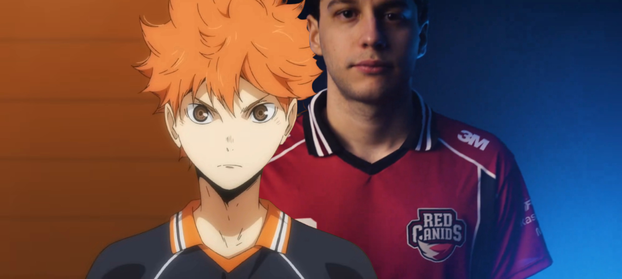 RED Canids Kalunga homenageia Haikyuu para divulgar uniforme do CBLOL