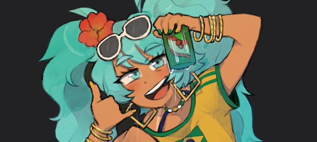 Miku brasileira viraliza, e internet celebra idol virtual com ilustrações