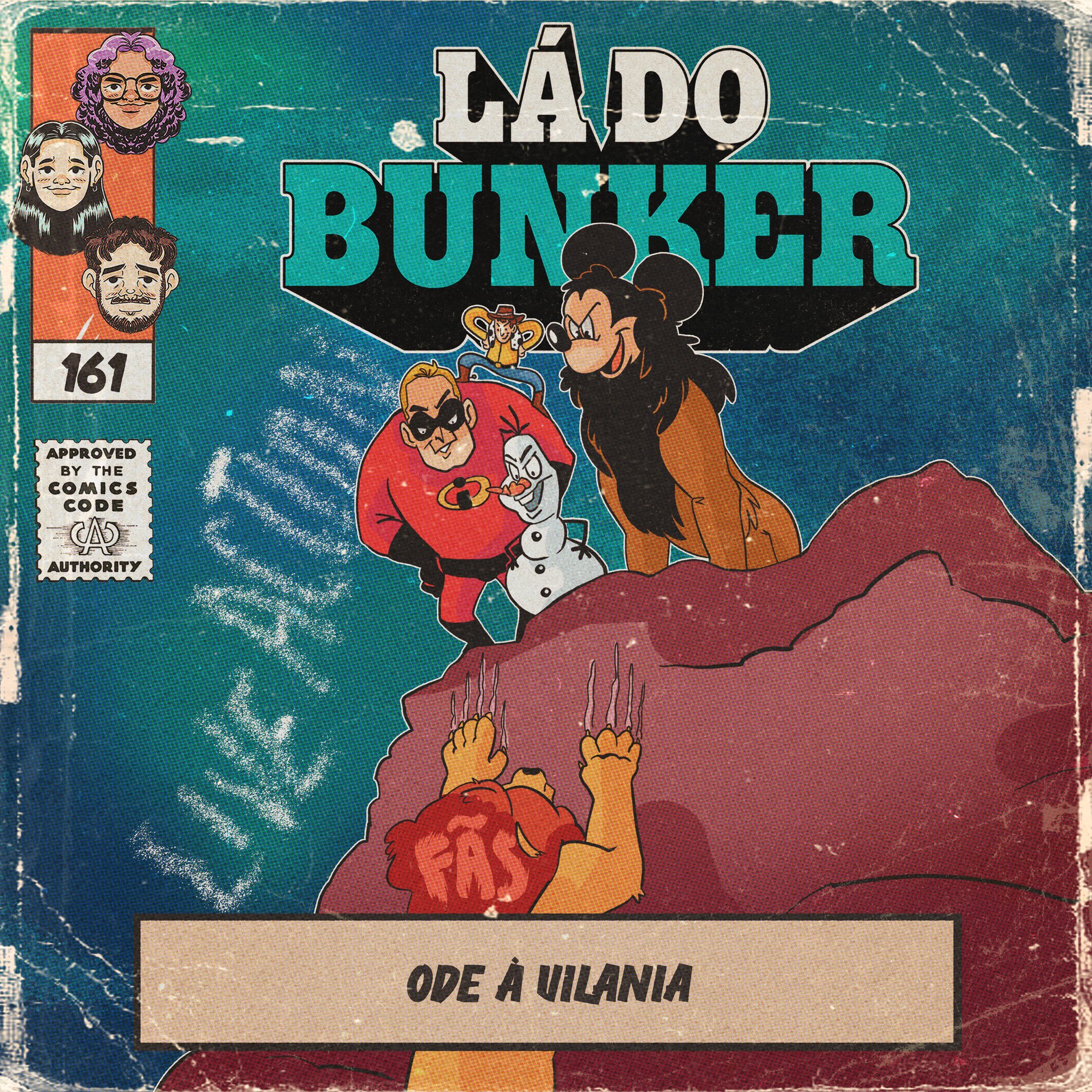 Lá do Bunker 161 - Ode à vilania