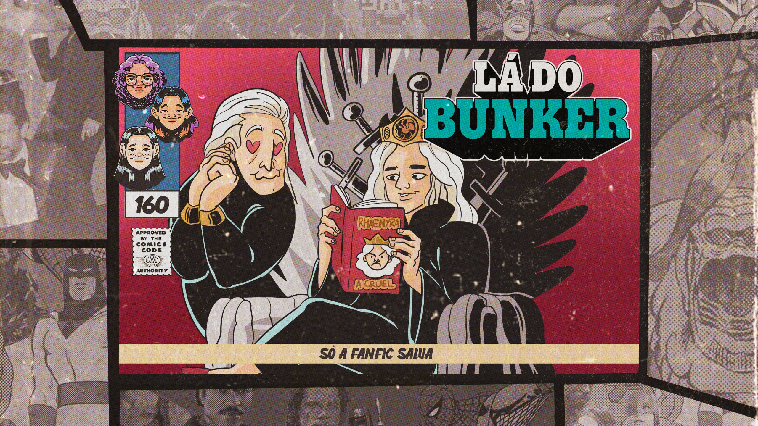 Capa do episódio Só a fanfic salva