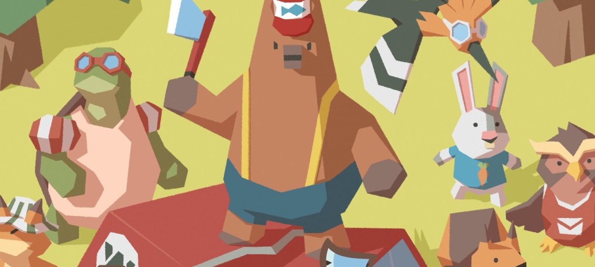 LumbearJack, jogo que combina animais e puzzles, está de graça para PC