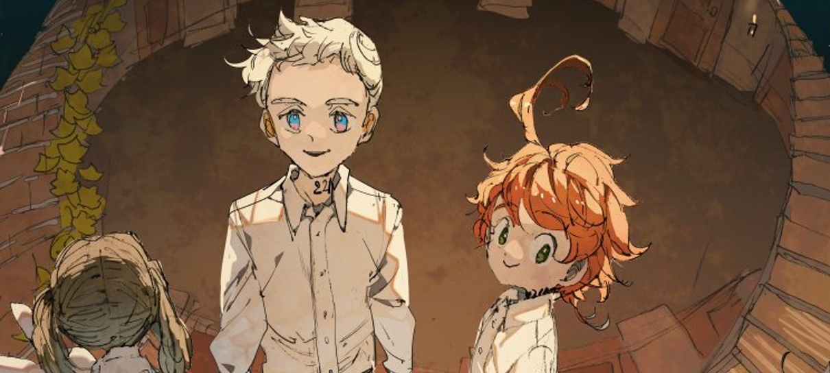 Mangá de The Promised Neverland comemora 8 anos com bela ilustração