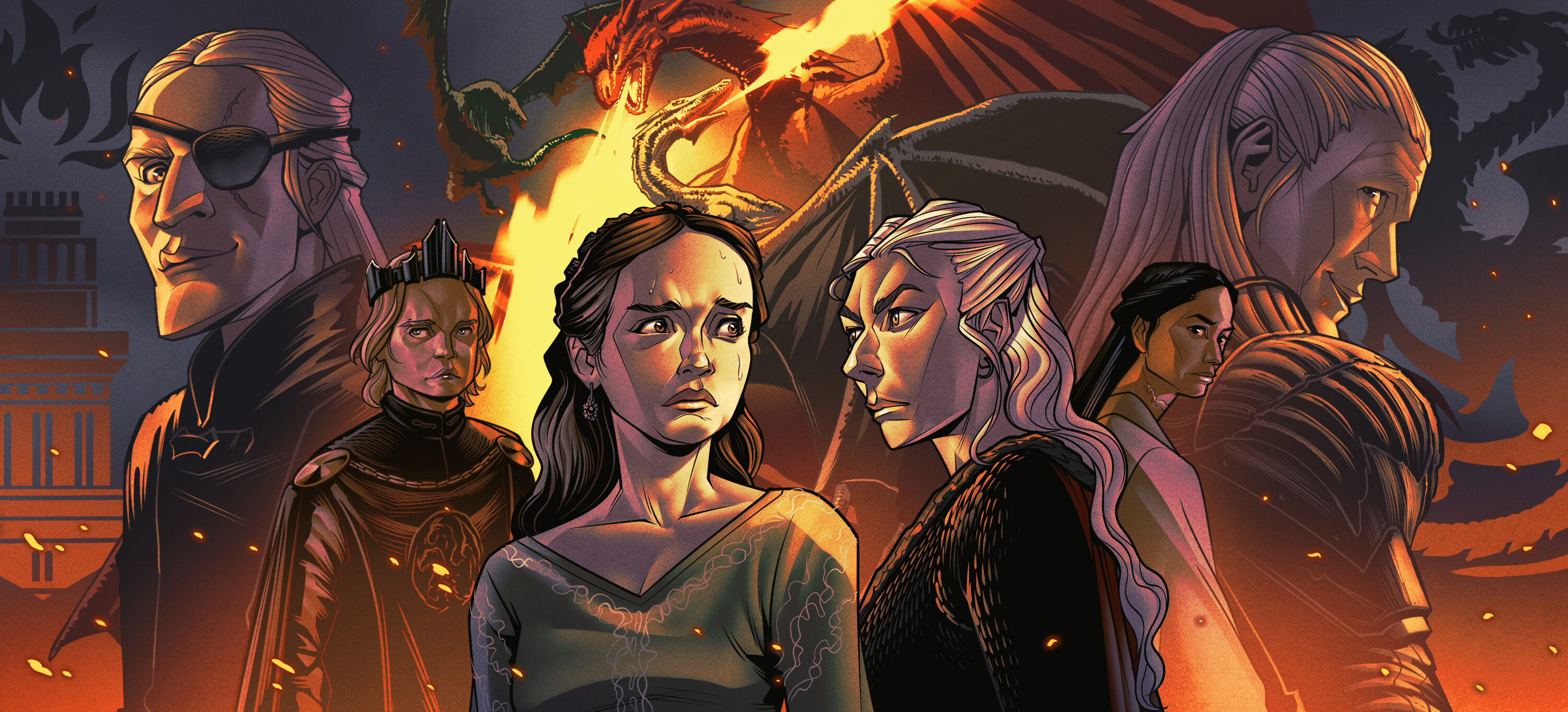 Capa do episódio House of the Dragon: dancem, dragões, dancem!