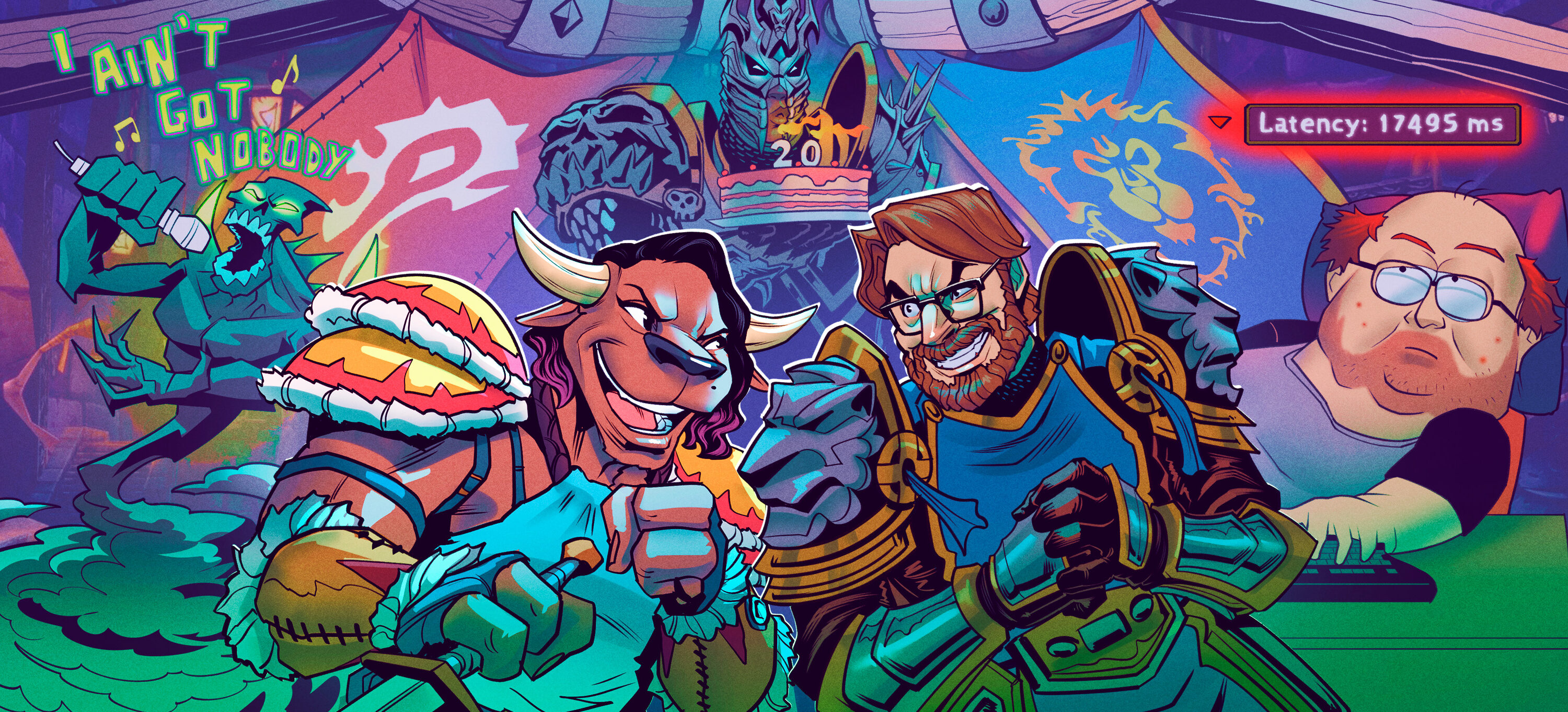 Capa do episódio World of Warcraft: 20 anos de jogatina
