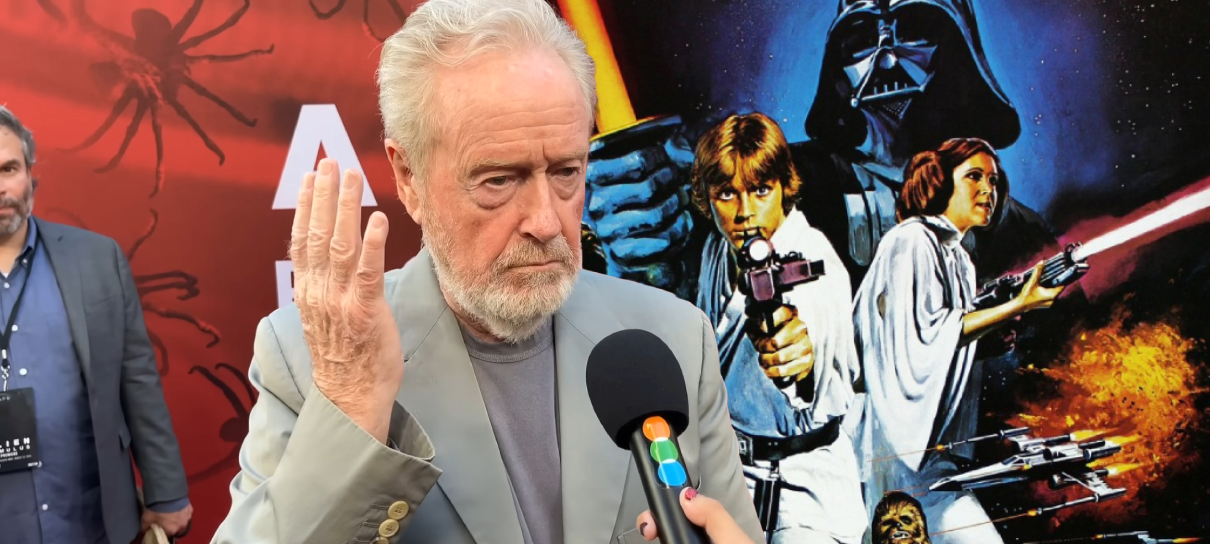 Ridley Scott ficou deprimido e abandonou filme após assistir Star Wars