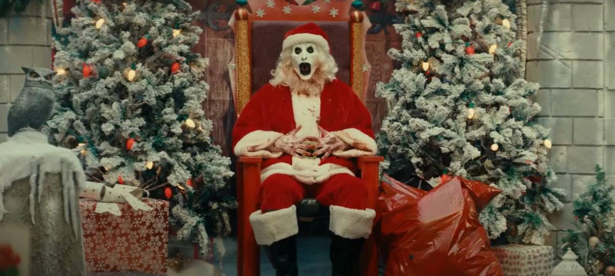 Terrifier 3 traz o Mau Velhinho em Natal matador em novo trailer