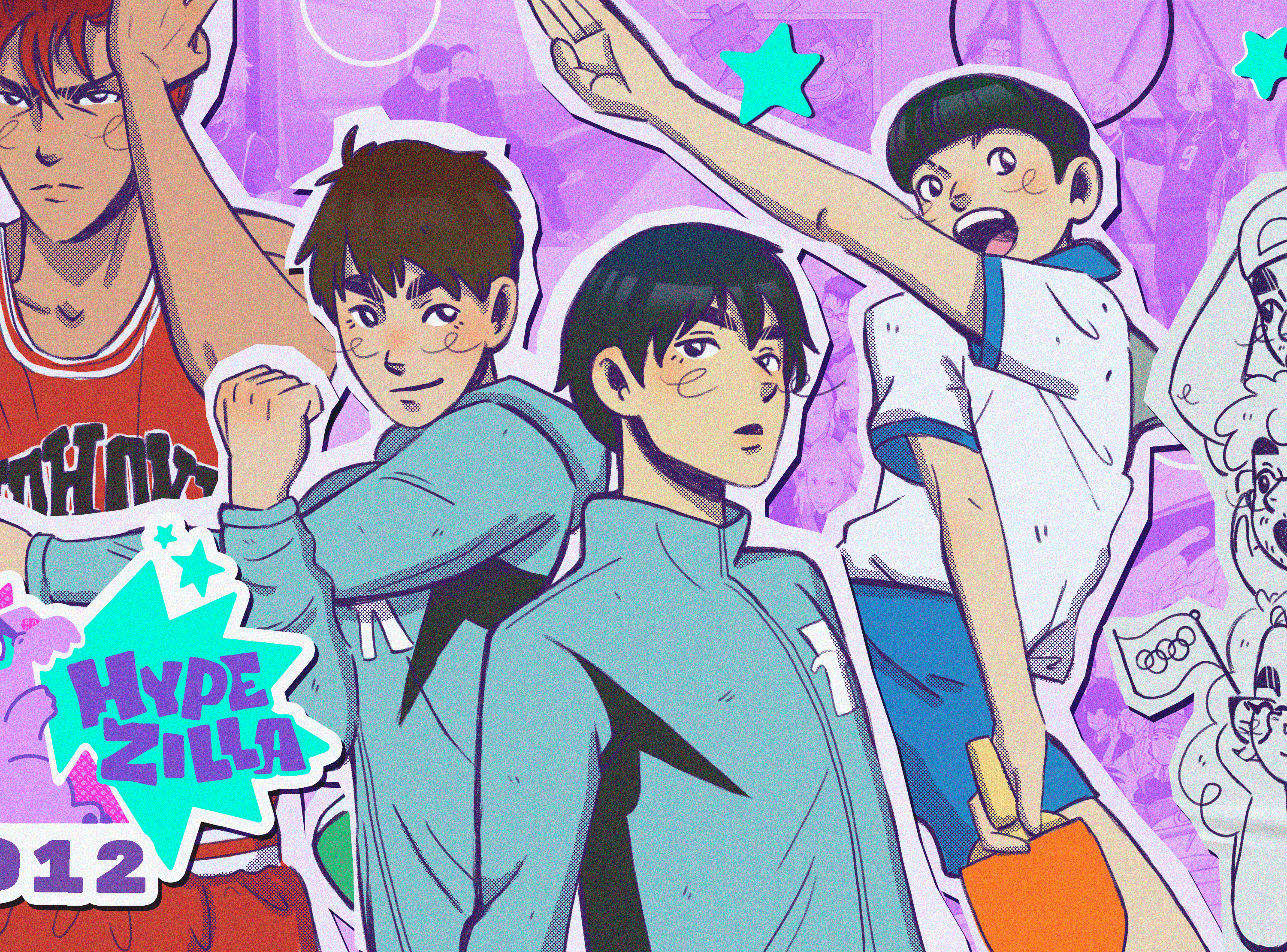 Capa do episódio Animes de esportes Olímpicos
