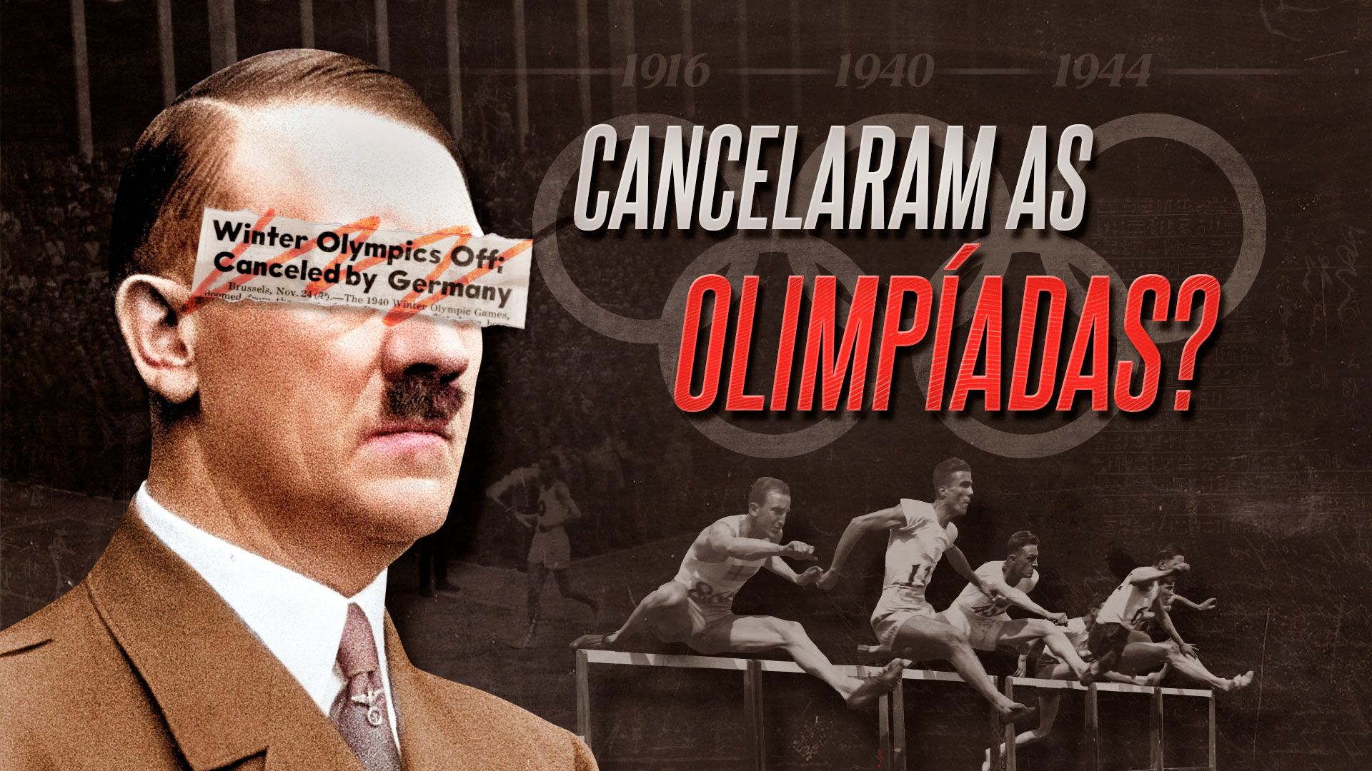 A história das Olimpíadas canceladas