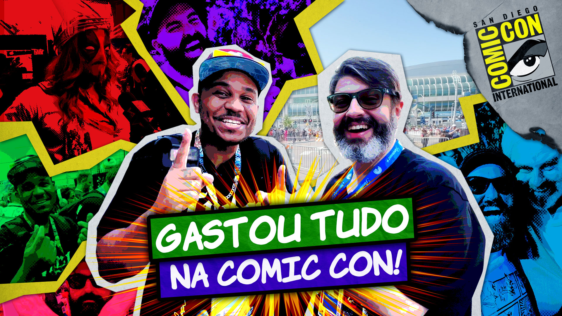 GASTAMOS TUDO NA SDCC 2024