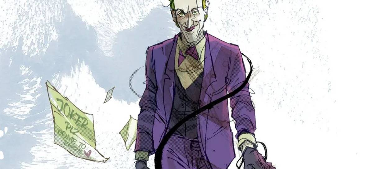 Veja a sangrenta capa da HQ brasileira do Coringa