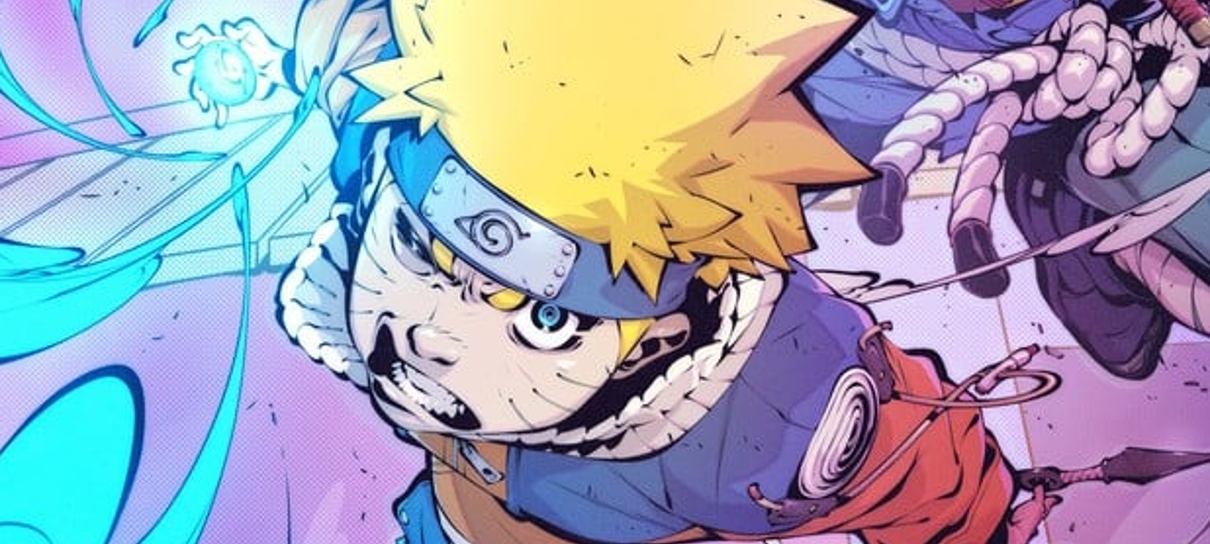 HQ crossover de Naruto e As Tartarugas Ninja ganha capa variante bonitona