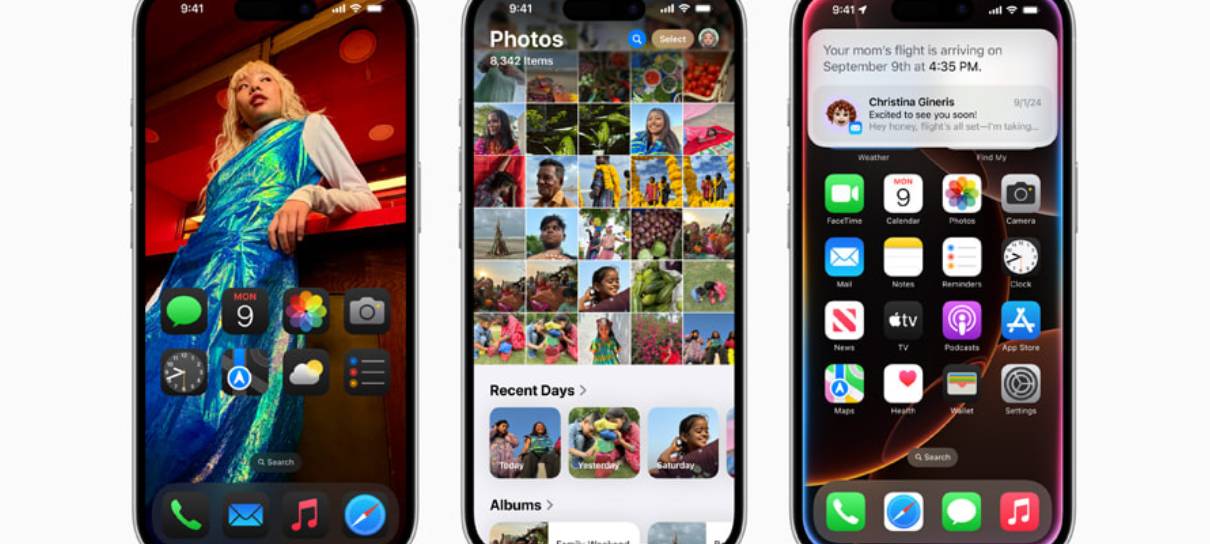 iOS 18 já está disponível para iPhones - Veja mudanças e modelos ...