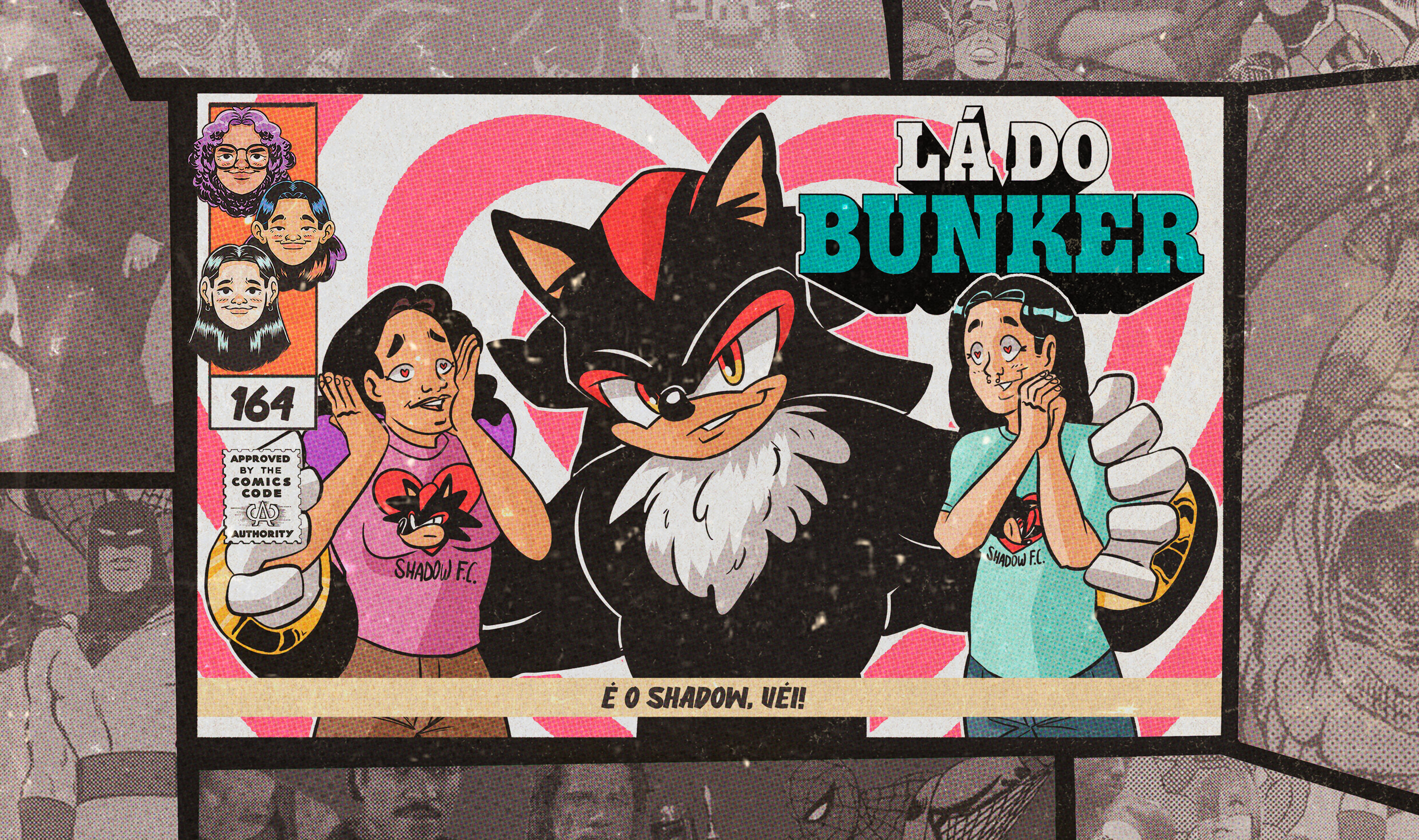 Capa do episódio É o Shadow, véi!