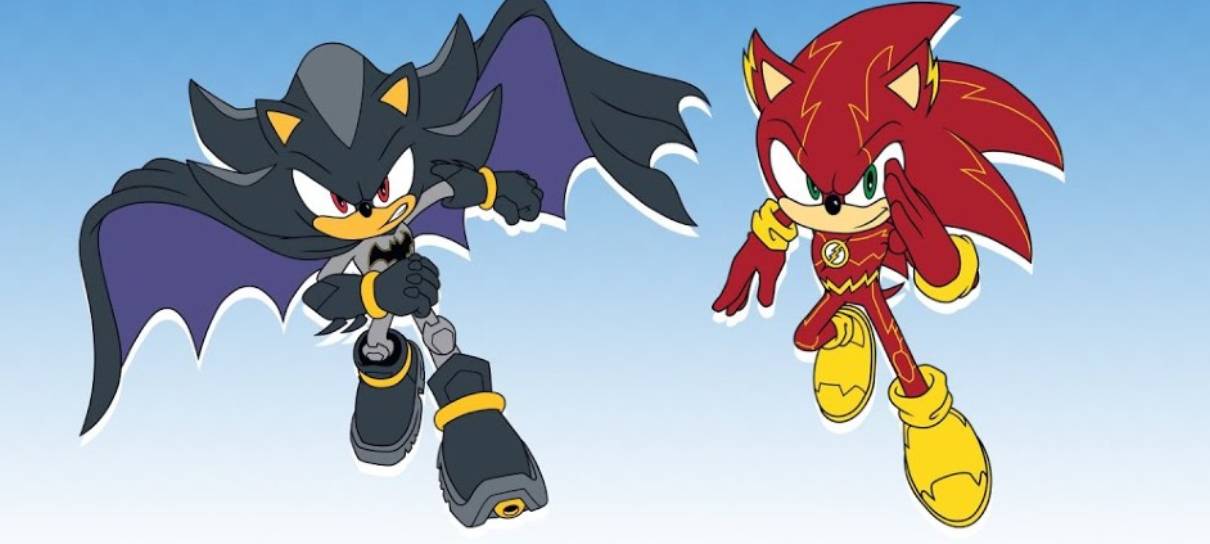 Turma do Sonic invade o universo DC em crossover dos quadrinhos