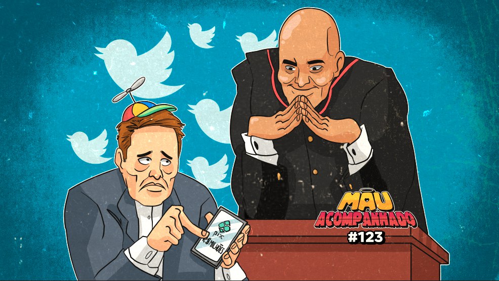Capa do episódio Volta do Twitter no Brasil e Raquel Brito fora da Fazenda
