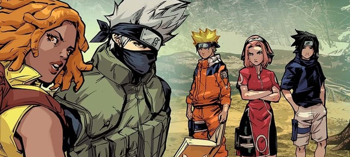 HQ de Naruto e As Tartarugas Ninja revela prévia com Kakashi e companhia