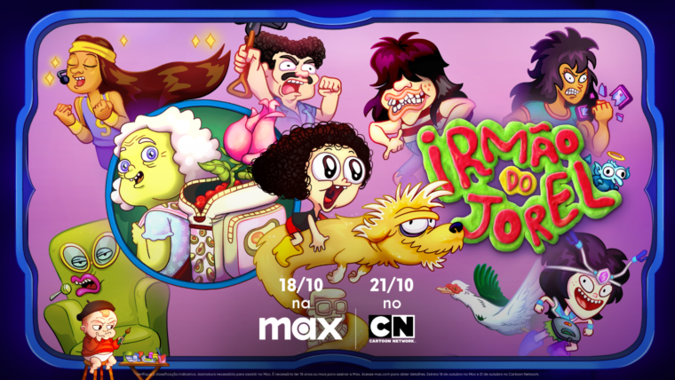 Pôster show de bola da quinta temporada de Irmão do Jorel (Cartoon Network/Reprodução)