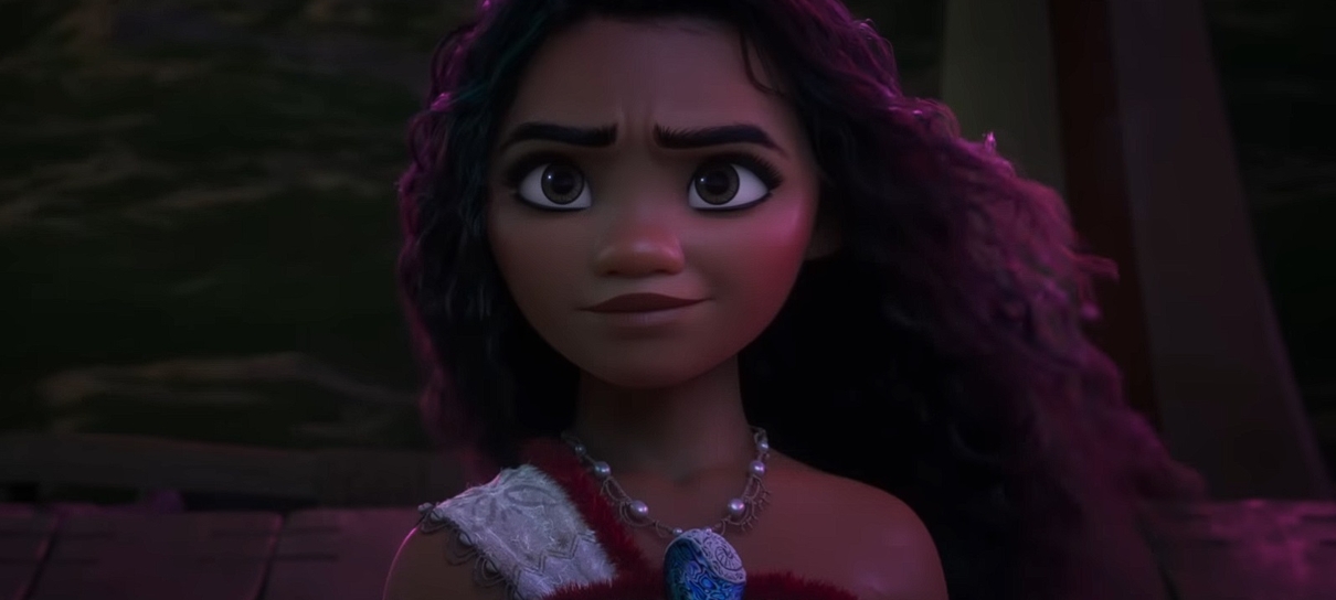 Moana 2 ganha novo trailer com despedidas e perigos no mar