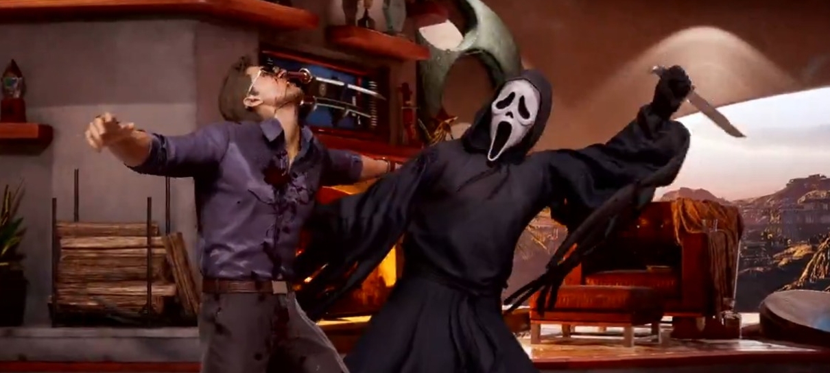Mortal Kombat 1 revela teaser sangrento de gameplay com Ghostface 