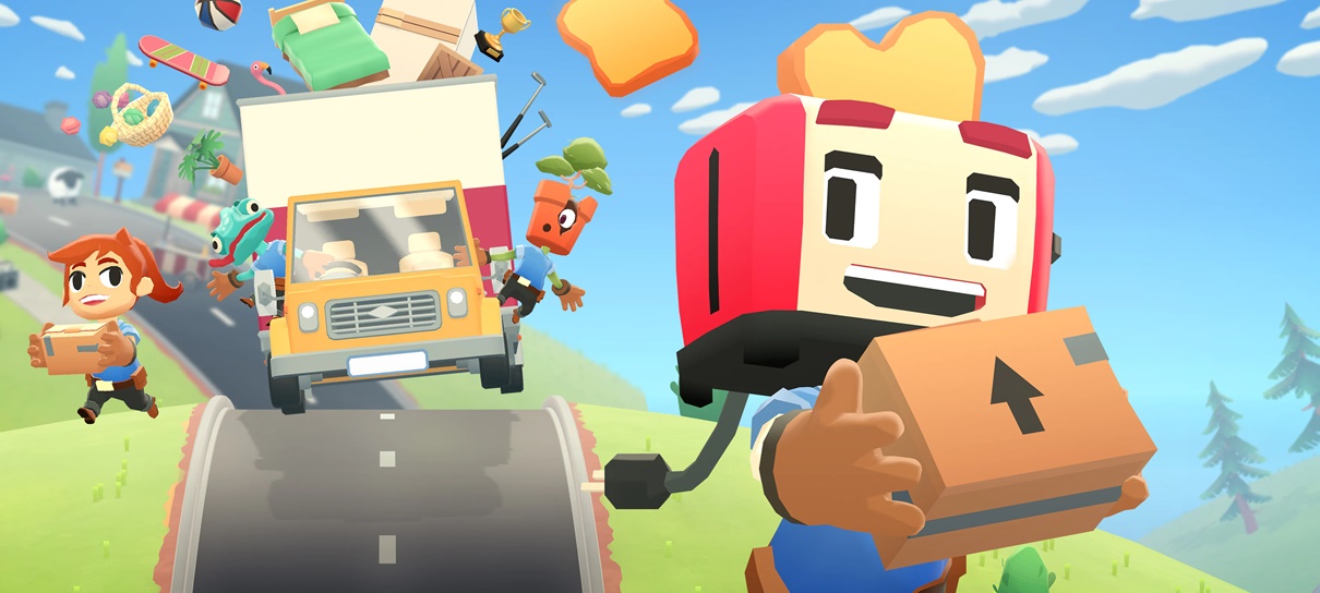 Moving Out, jogo co-op caótico de mudança, está gratuito para PC