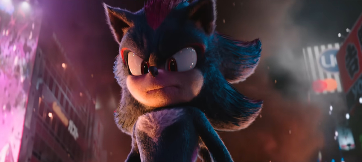 Sonic 3: O Filme ganha teaser com Shadow assustando geral
