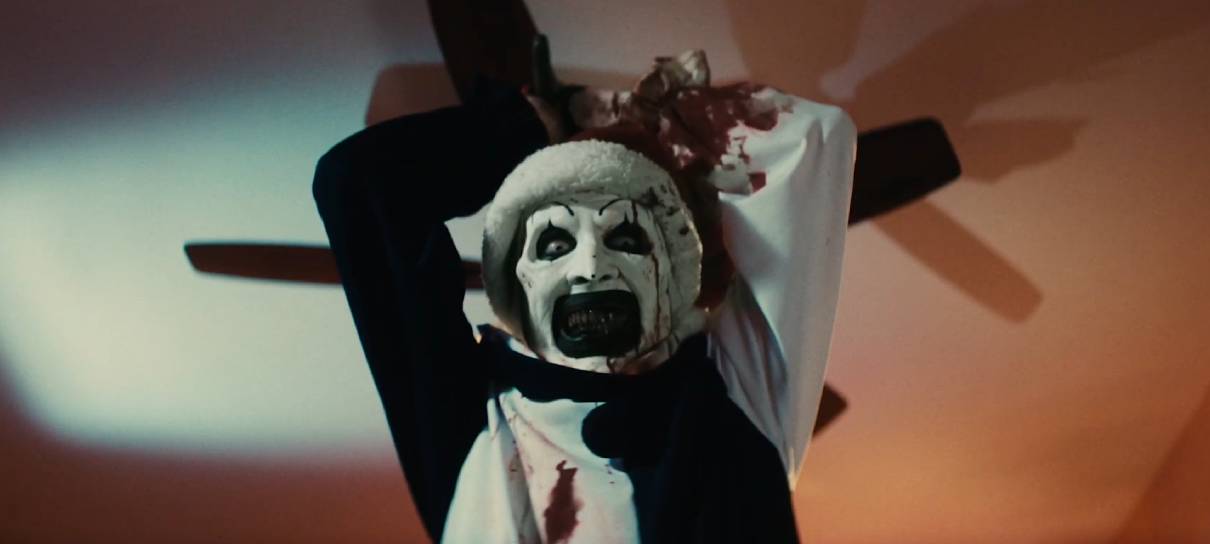 Estreia de Terrifier 3 tem gente vomitando e largando sessão no meio