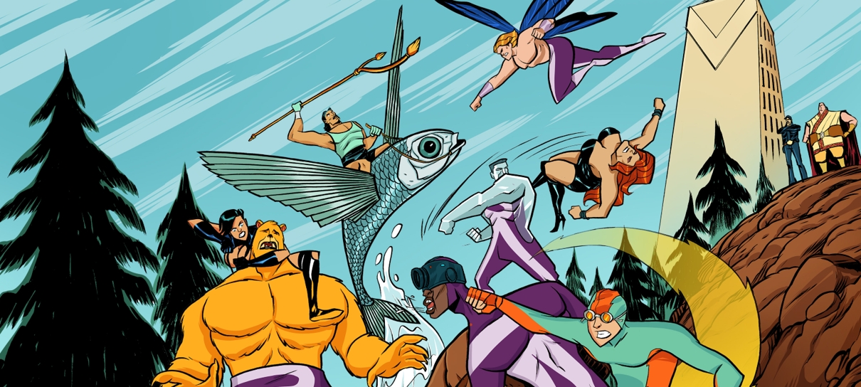 Adult Swim estará na CCXP24 com painel de Sociedade da Virtude