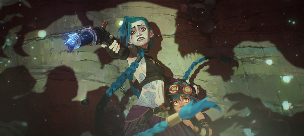 Netflix celebra Arcane com mural bonitão em São Paulo