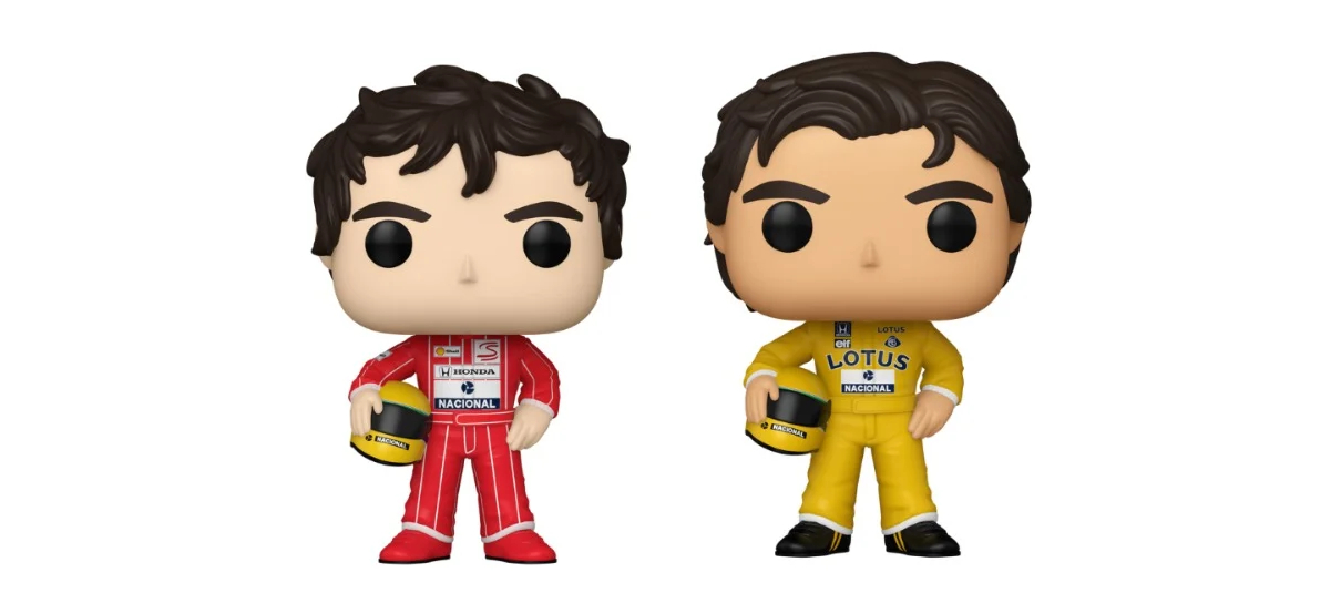 Ayrton Senna vai ganhar colecionáveis Funko Pop!
