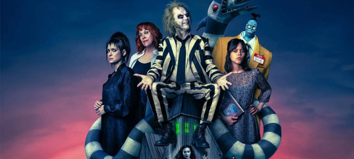 Beetlejuice 2 ganha data para streaming na Max