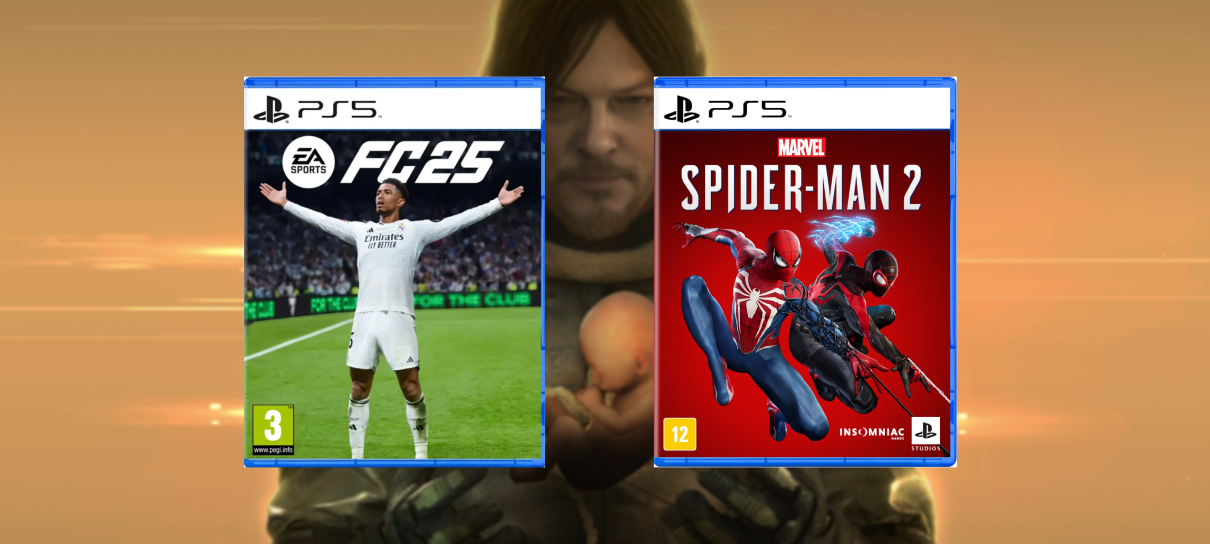 5 jogos de PS5 com até 60% off na Black Friday da KaBuM!