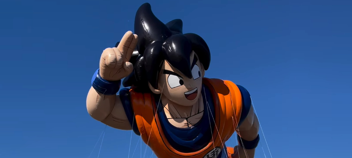 Goku ganha novo balão para o Dia de Ação de Graças