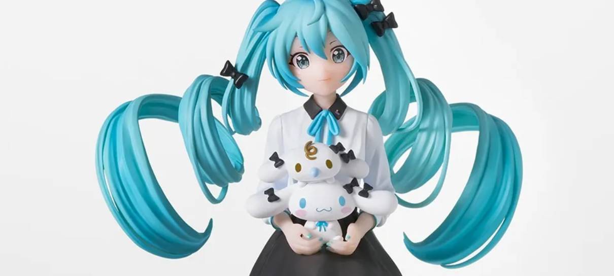 Hatsune Miku se junta à Sanrio, de Hello Kitty, para crossover fofíssimo