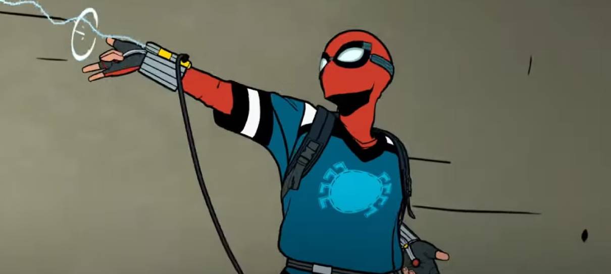 Homem-Aranha vira streamer em teaser de novo desenho