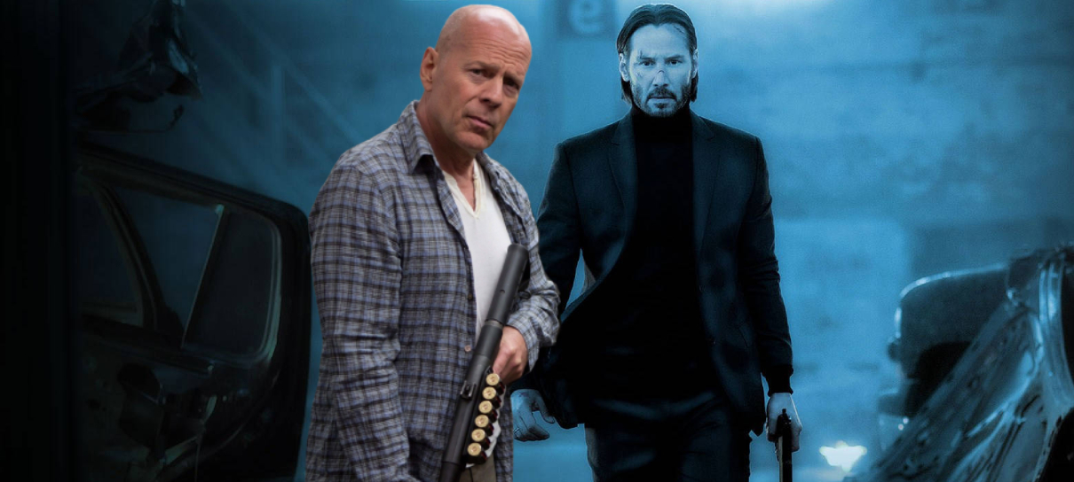 John Wick quase teve Bruce Willis no lugar de Keanu Reeves