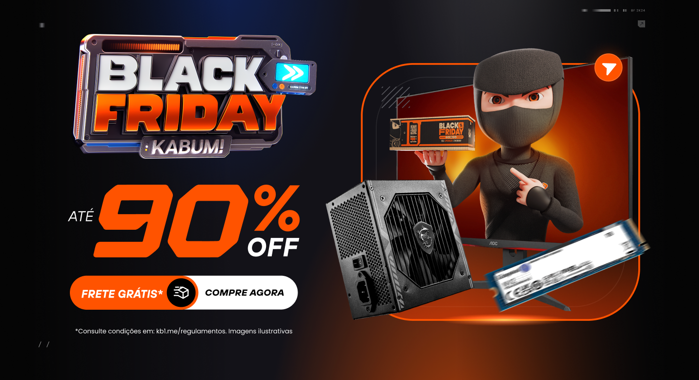 Black Friday do KaBuM! tem descontos, ações na loja física e lives com os melhores preços