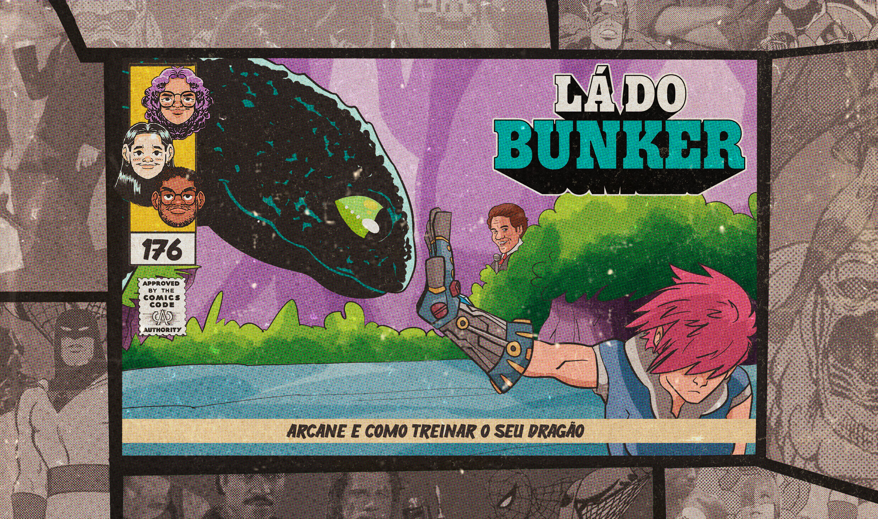 Capa do episódio Arcane e Como Treinar o Seu Dragão