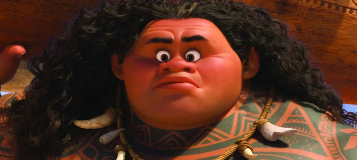 The Rock aparece fortão nos bastidores do live-action de Moana