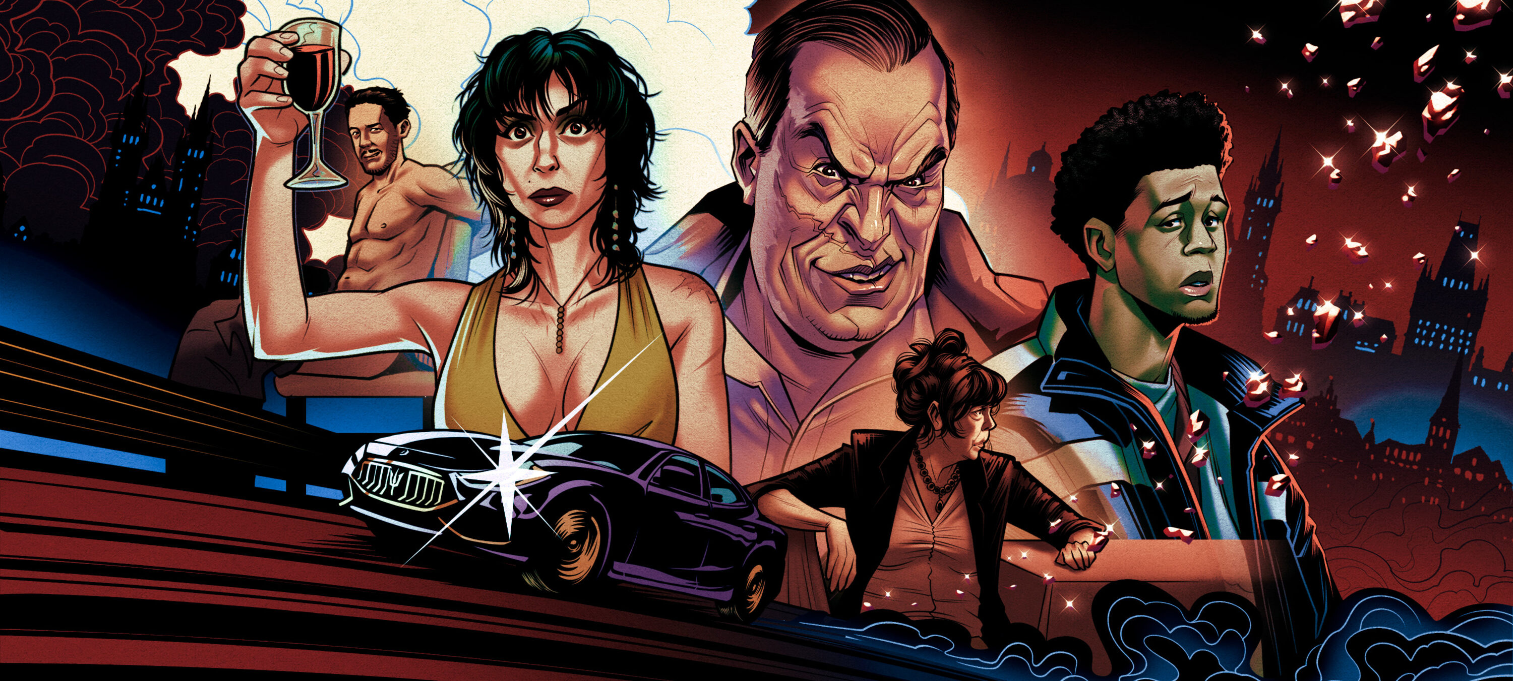 Pinguim: Sopranos chaotic evil de Gotham