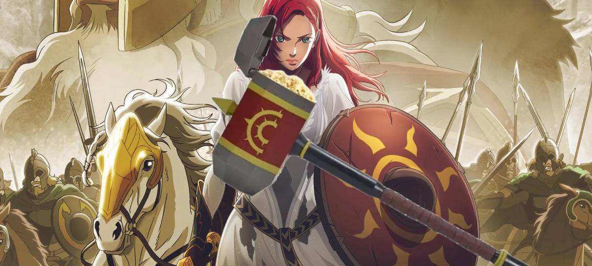 Anime de O Senhor dos Anéis ganha balde de pipoca curioso