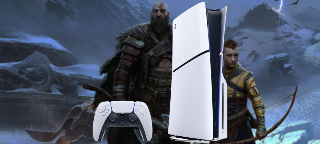 PlayStation 5 com desconto e cupom na Black Friday do KaBuM!