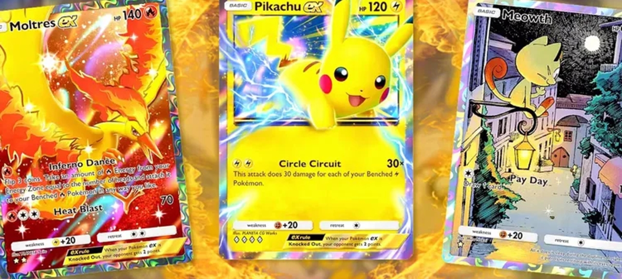 Pokémon TCG Pocket ultrapassa 30 milhões de downloads em nove dias