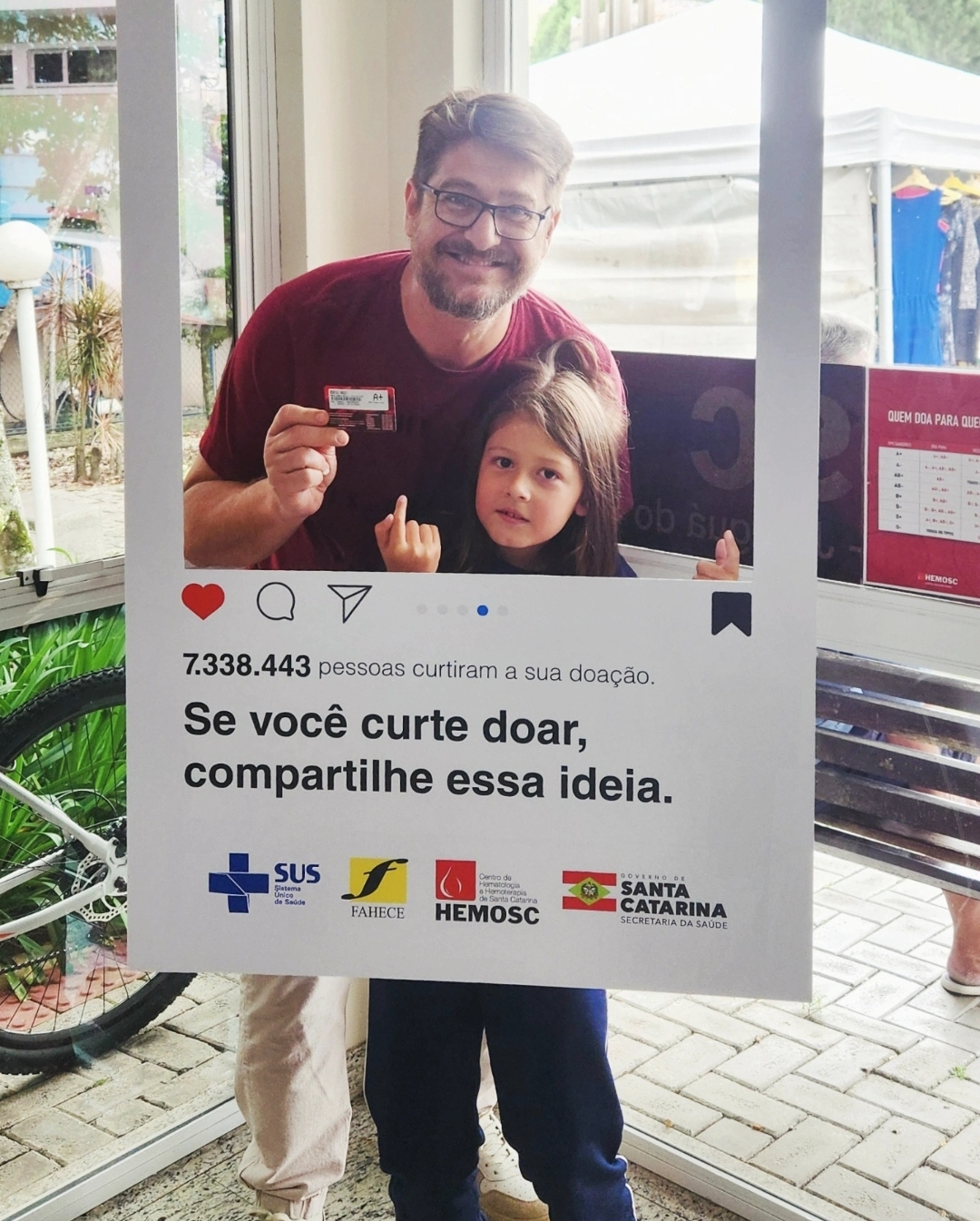 Rodrigo Arsego e filho Antônio Arsego