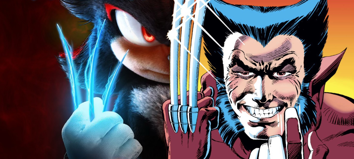 Shadow homenageia Wolverine em novo cartaz de Sonic 3