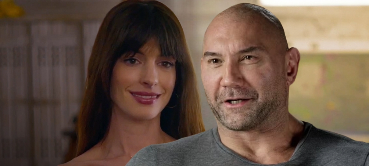 Anne Hathaway e Dave Bautista vão estrelar nova comédia de ação